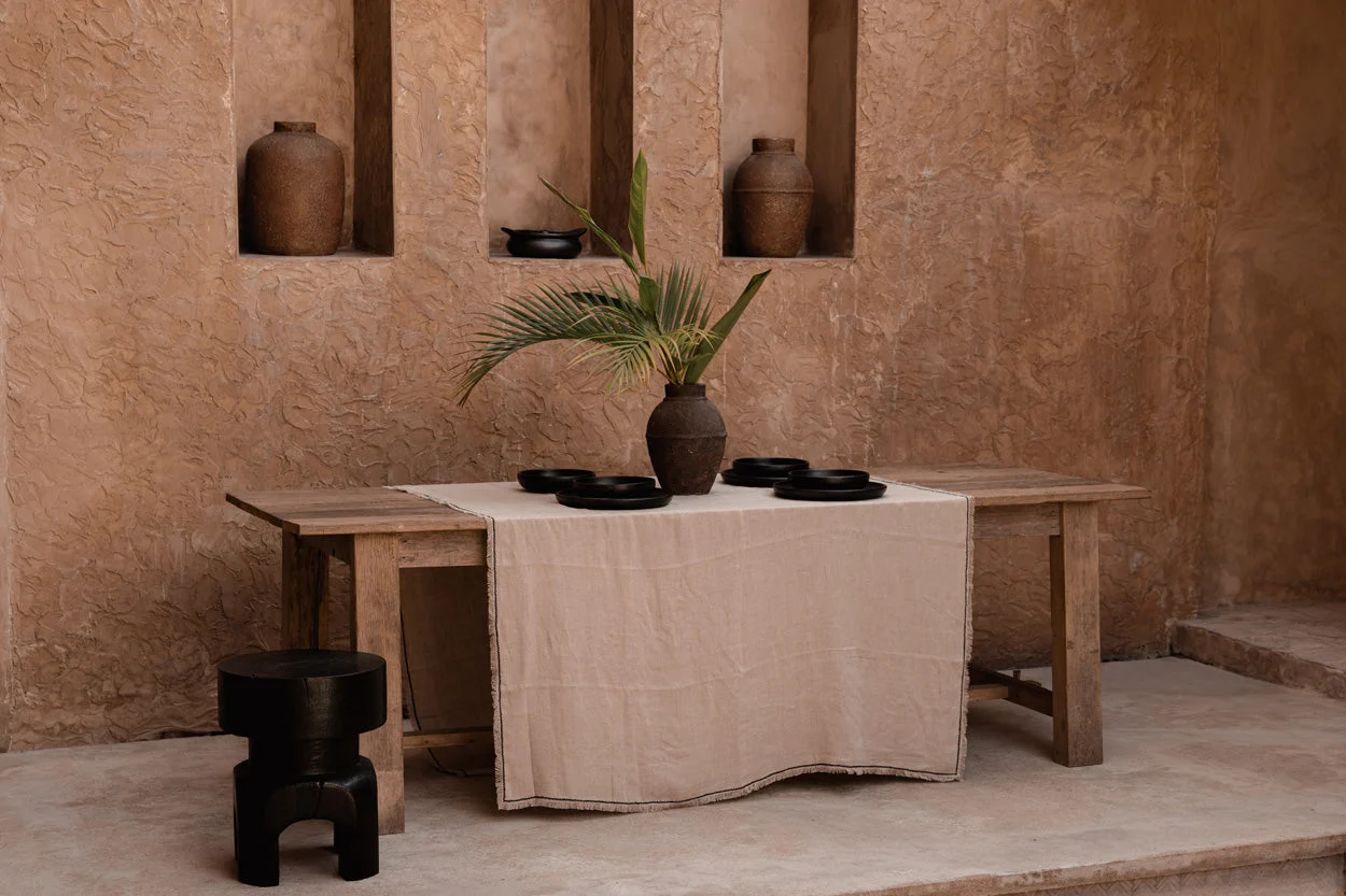 Tafelkleed Skodal Naturel 150x300 cm - Afbeelding 5