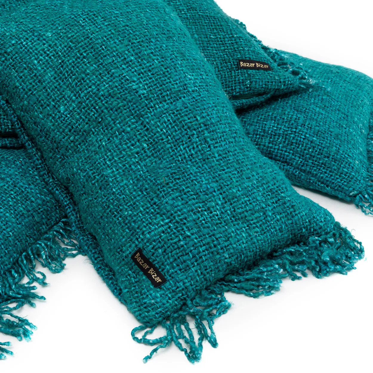 Kussenhoes Grerir Aqua 35x100 cm - Afbeelding 4