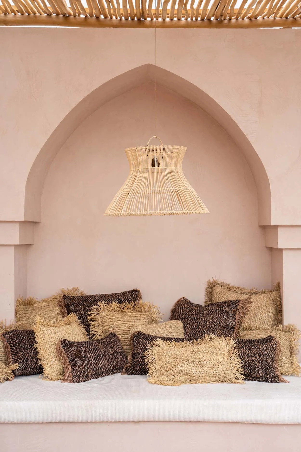 Kussenhoes Fiskoro Zwart 50x30 cm - Afbeelding 2