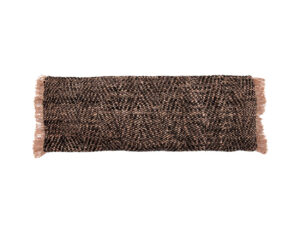 Kussenhoes Lardik Zwart 35x100 cm