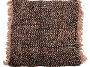 Kussenhoes Cemmane Zwart 60x60 cm