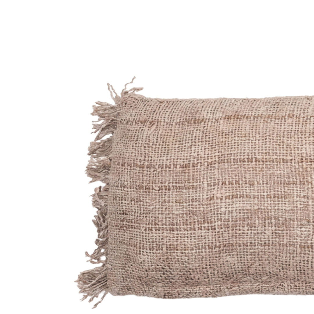 Kussenhoes Hollane Beige 35x100 cm - Afbeelding 2