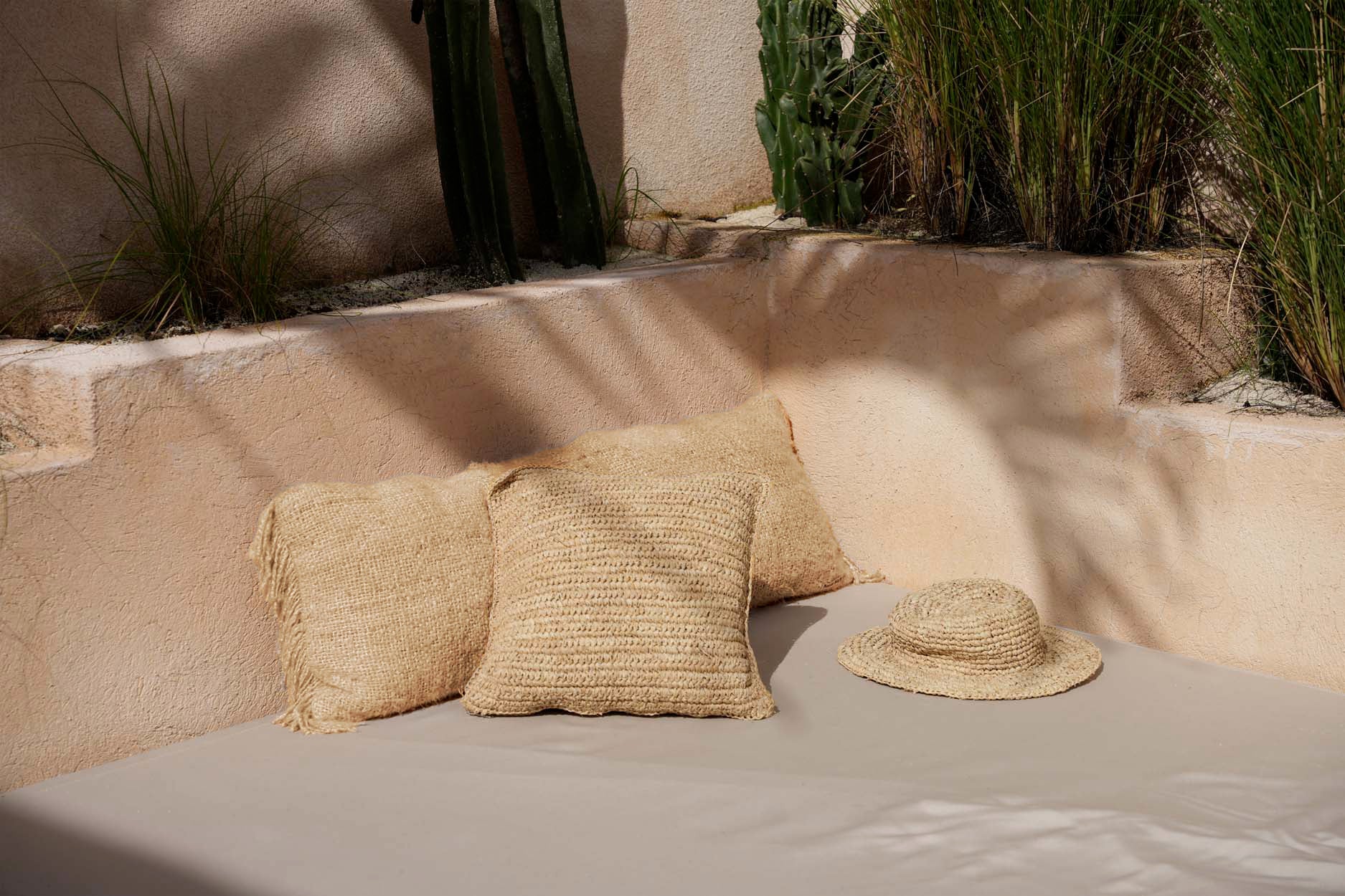 Kussenhoes Hollane Beige 35x100 cm - Afbeelding 3