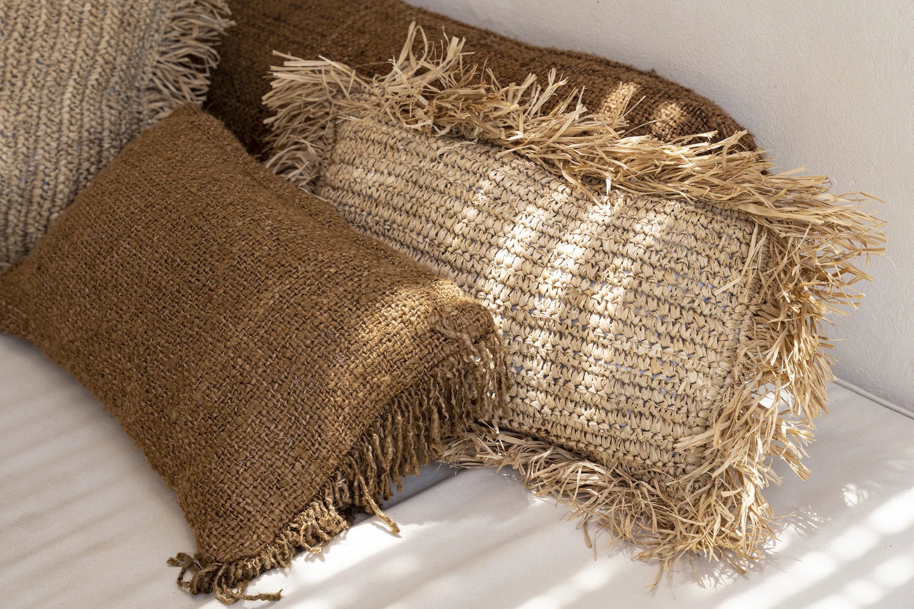 Kussenhoes Vaurnora Bruin 50x30 cm - Afbeelding 2