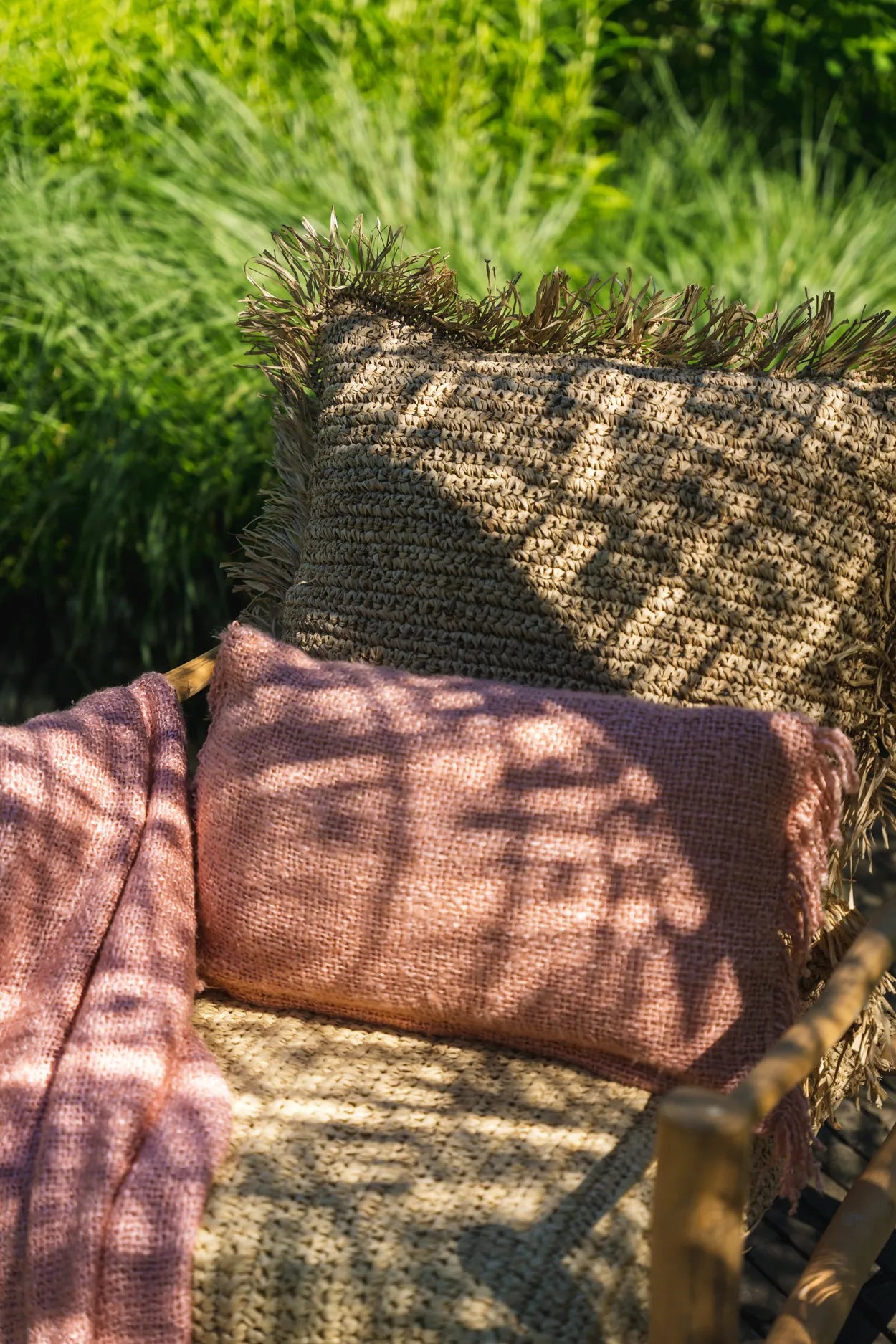Kussenhoes Slessino Roze 30x50 cm - Afbeelding 2