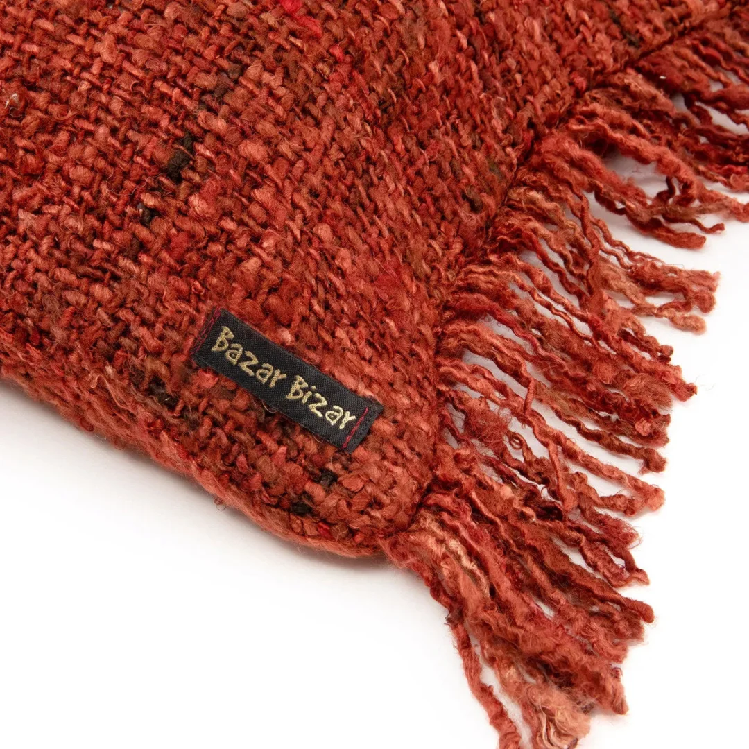 Kussenhoes Tibona Rood 35x100 cm - Afbeelding 2