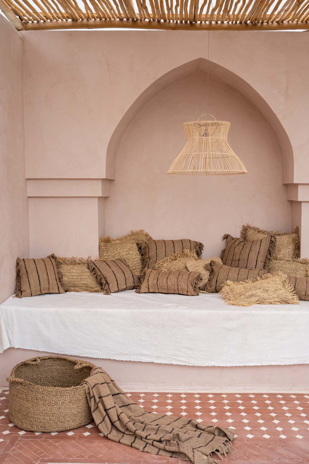 Plaid Selvang Beige - Afbeelding 5
