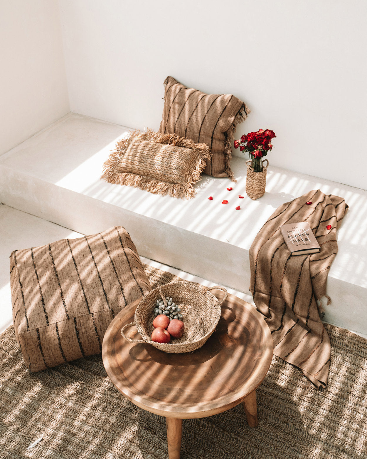 Plaid Selvang Beige - Afbeelding 6