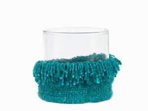Kandelaar Cunsio Katoen Aqua H15 cm