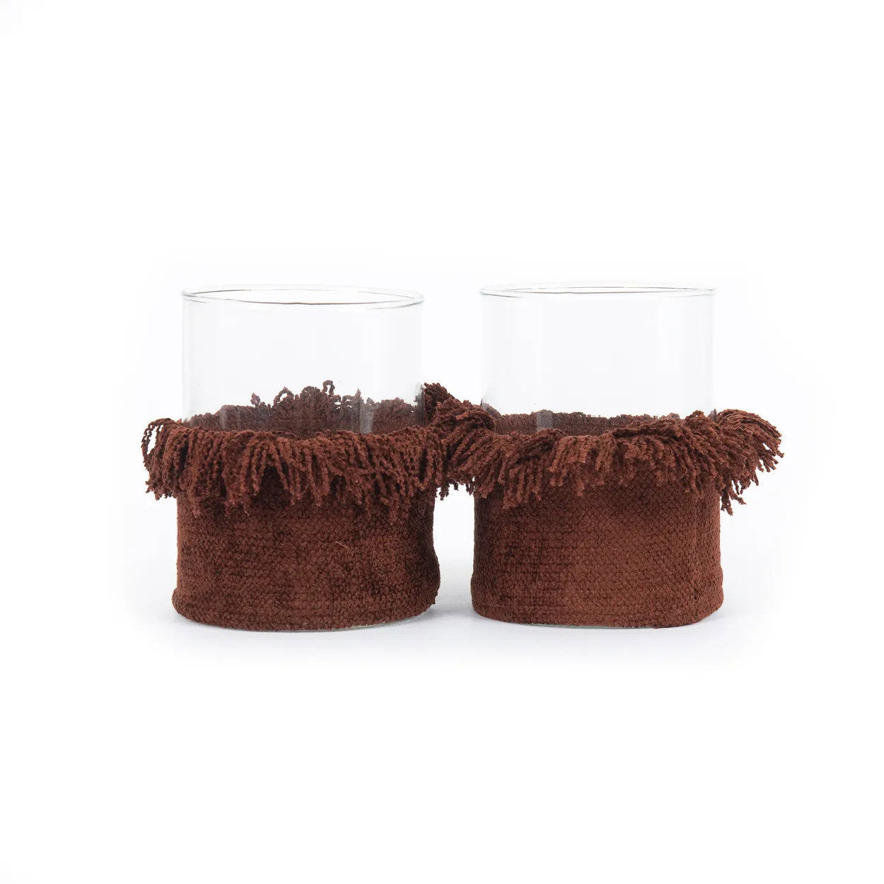 Kaarsenhouder Osaka Velvet Bordeaux - Afbeelding 2