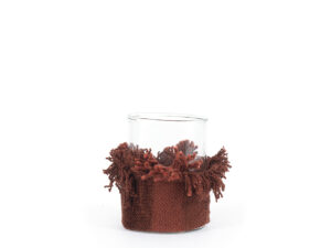 Kaarsenhouder Braukas Velvet Bordeaux