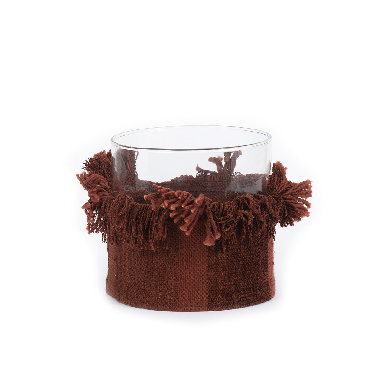Kaarsenhouder Kledy Velvet Bordeaux
