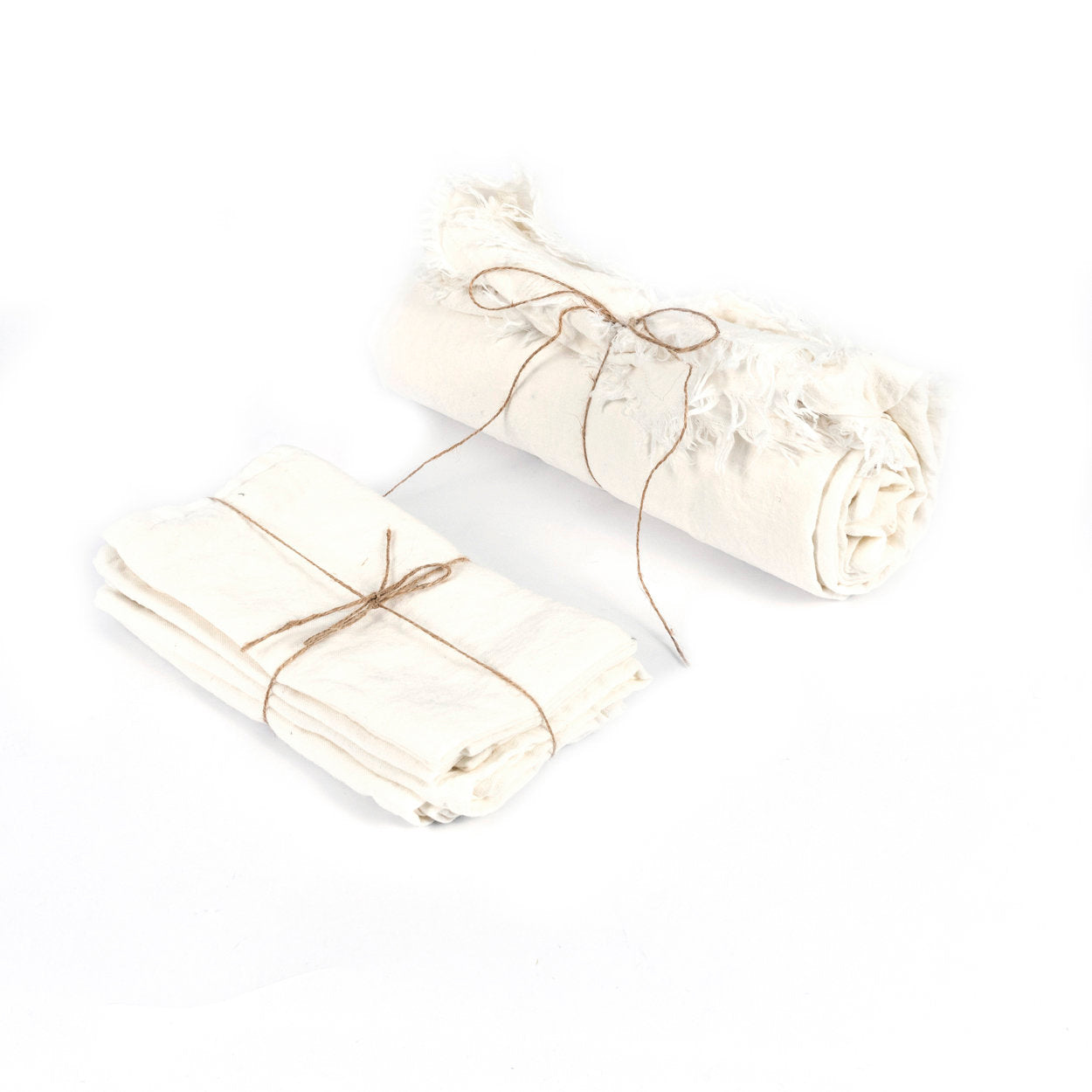 Tafelkleed Trirny Wit 150x150 cm - Afbeelding 5