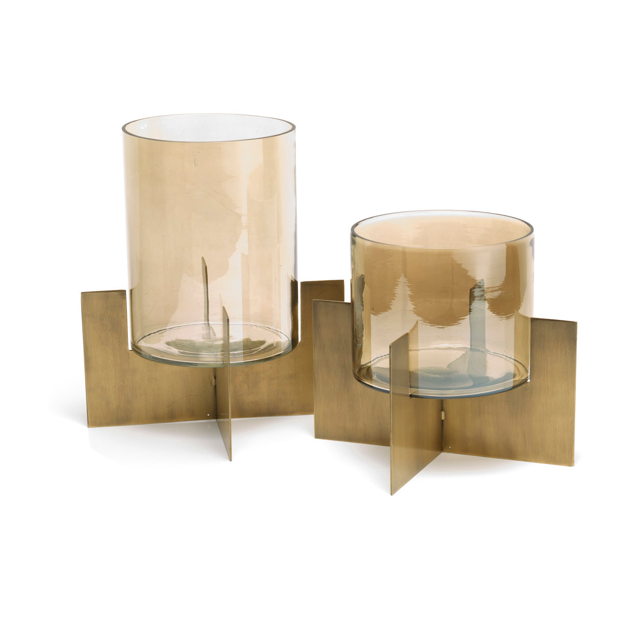 Kandelaar Skeelvon Glas Goud - Afbeelding 4