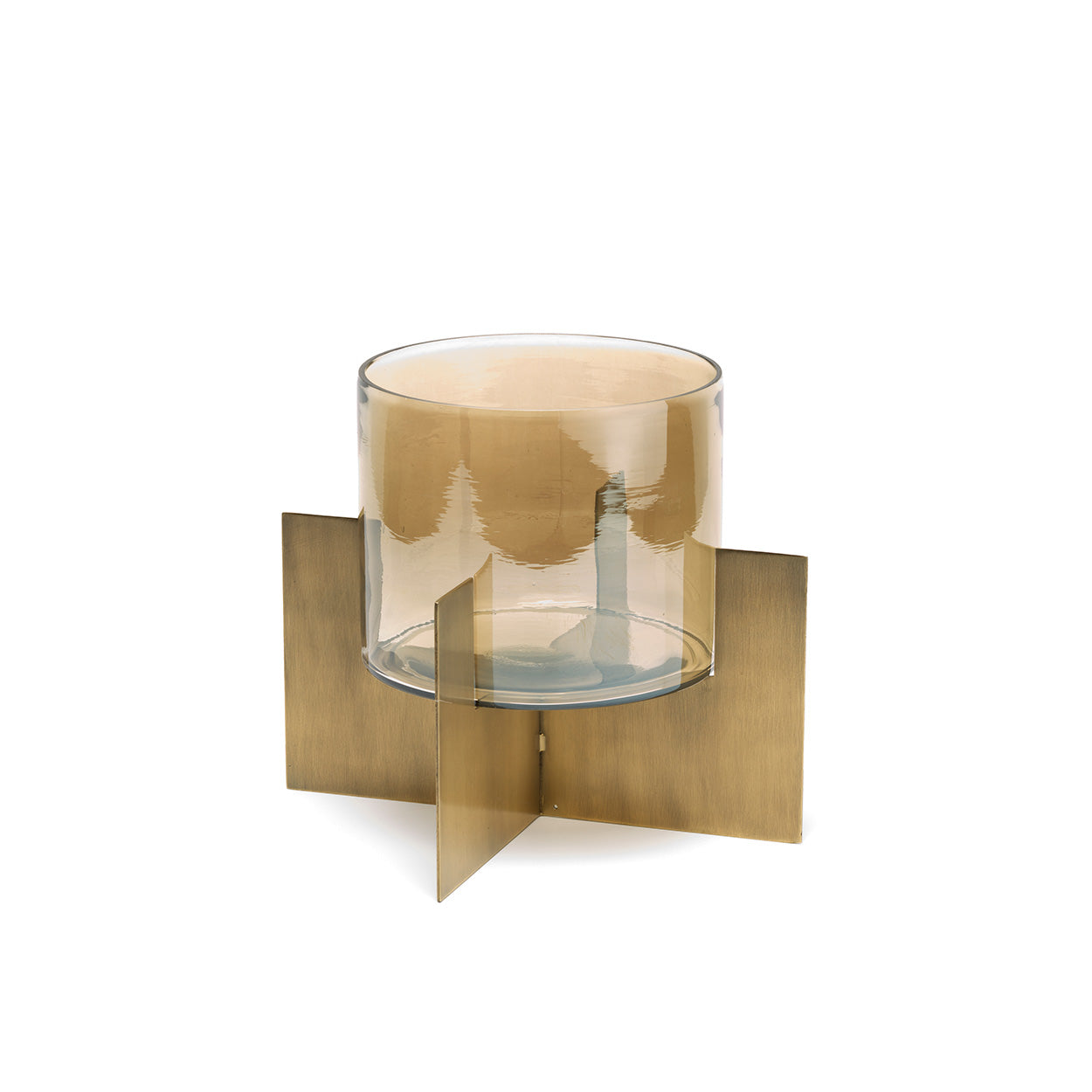 Kandelaar Maandin Glas Goud