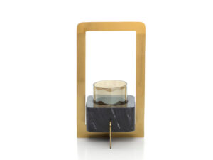 Kandelaar Gammum Glas Goud