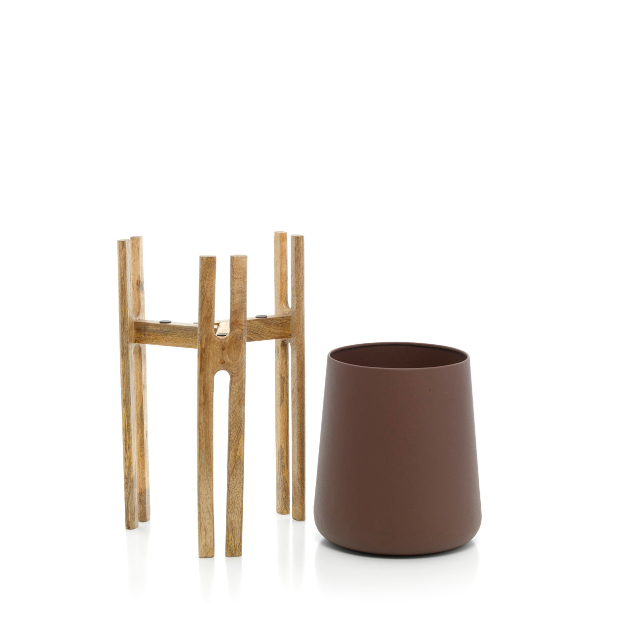 Bloempot Boontio Beton Naturel - Afbeelding 2
