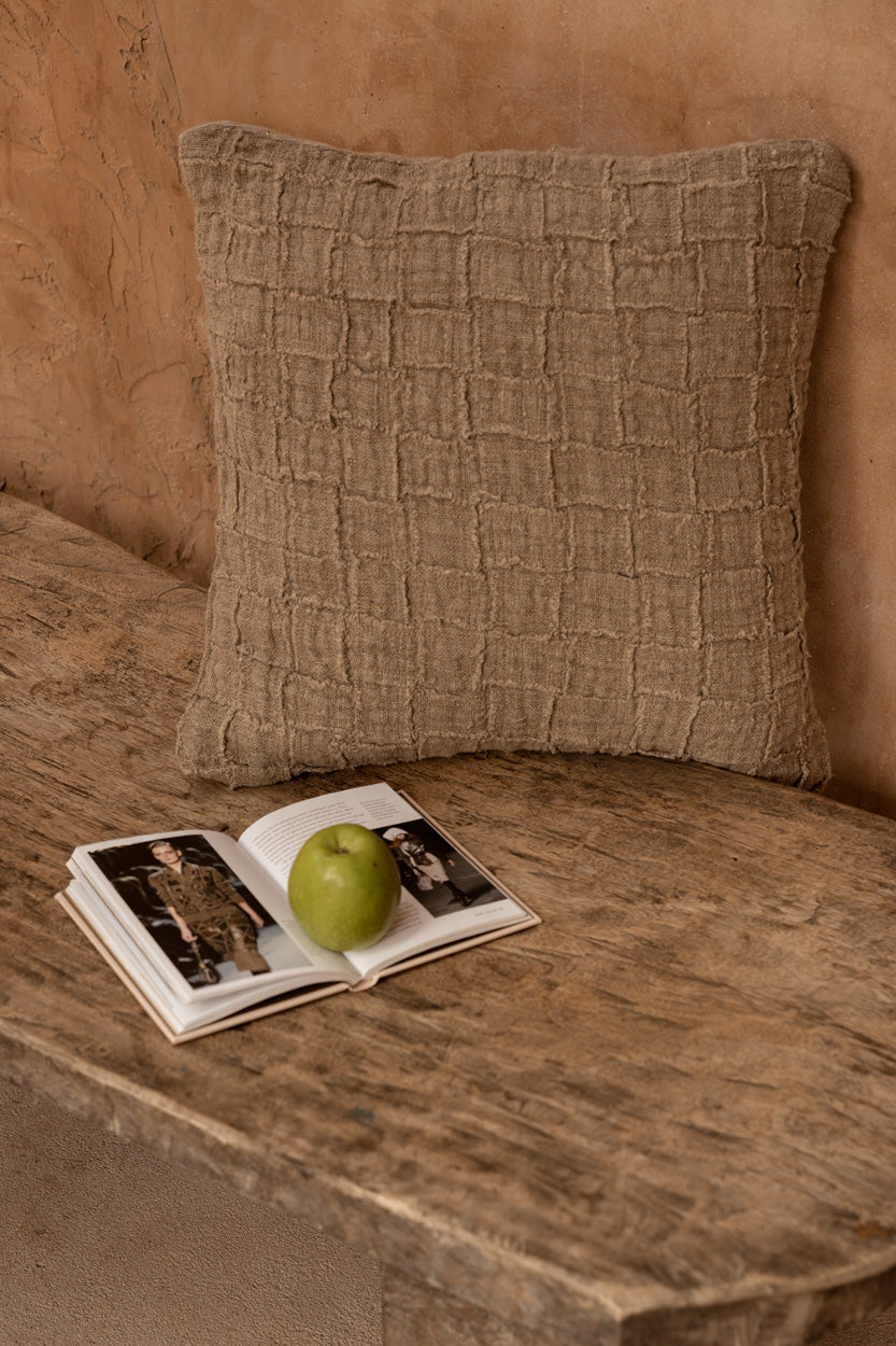 Kussenhoes Vernone Naturel - Afbeelding 2