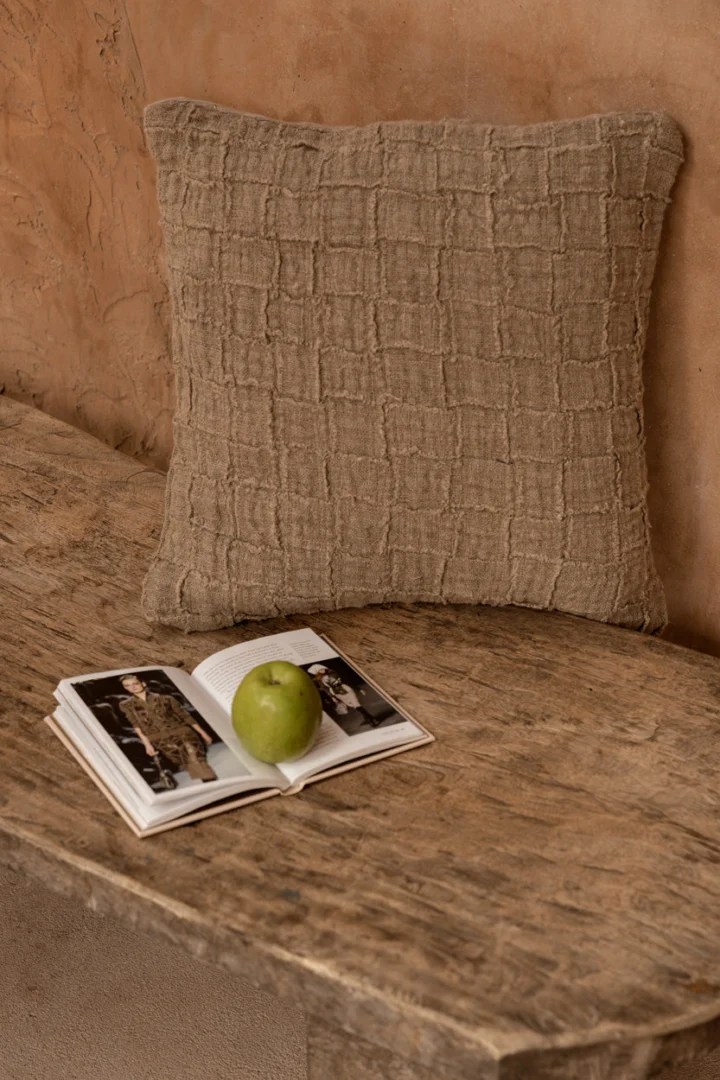 Kussenhoes Vernone Naturel - Afbeelding 2