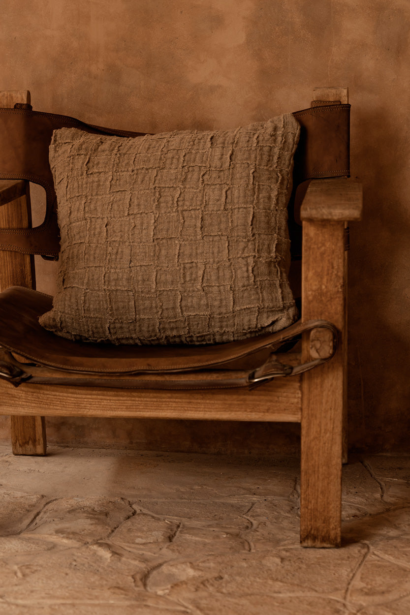 Kussenhoes Vernone Naturel - Afbeelding 5