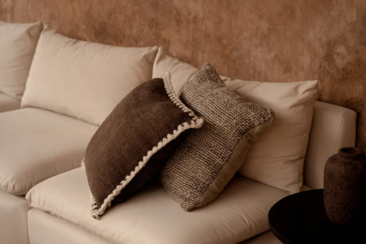 Kussenhoes Lerida Naturel - Afbeelding 5