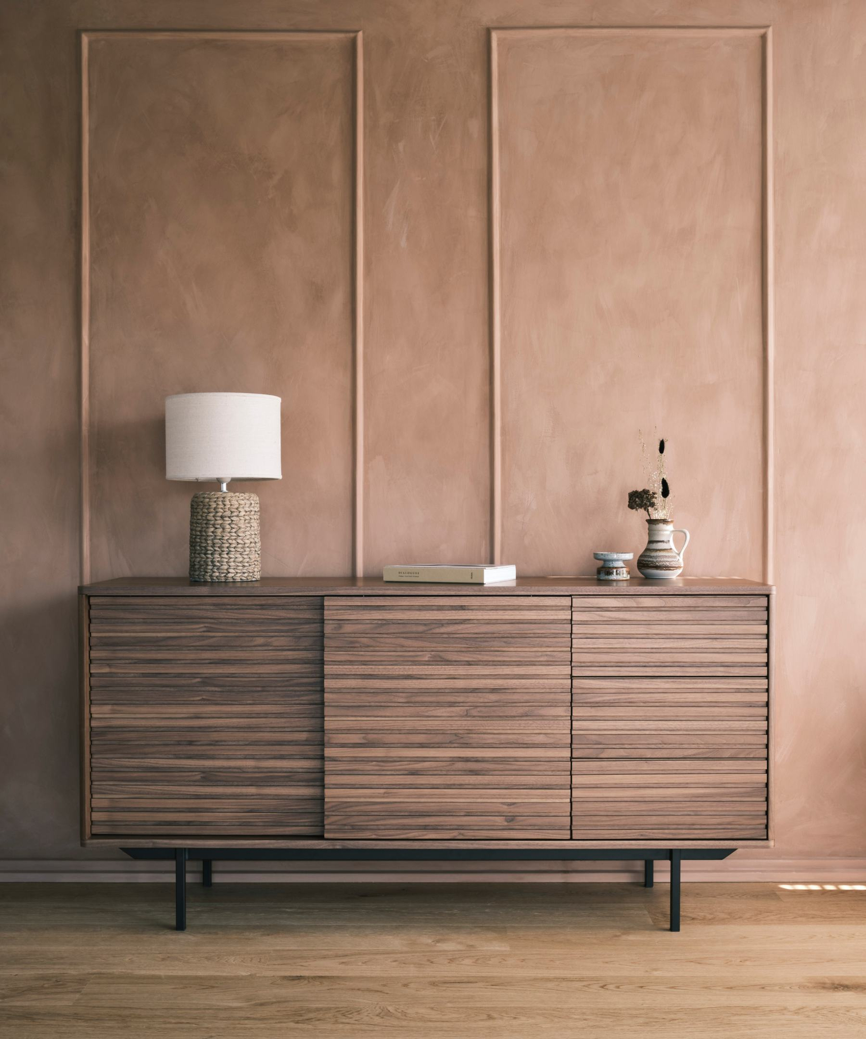 Dressoir Doolvak Zwart - Afbeelding 6