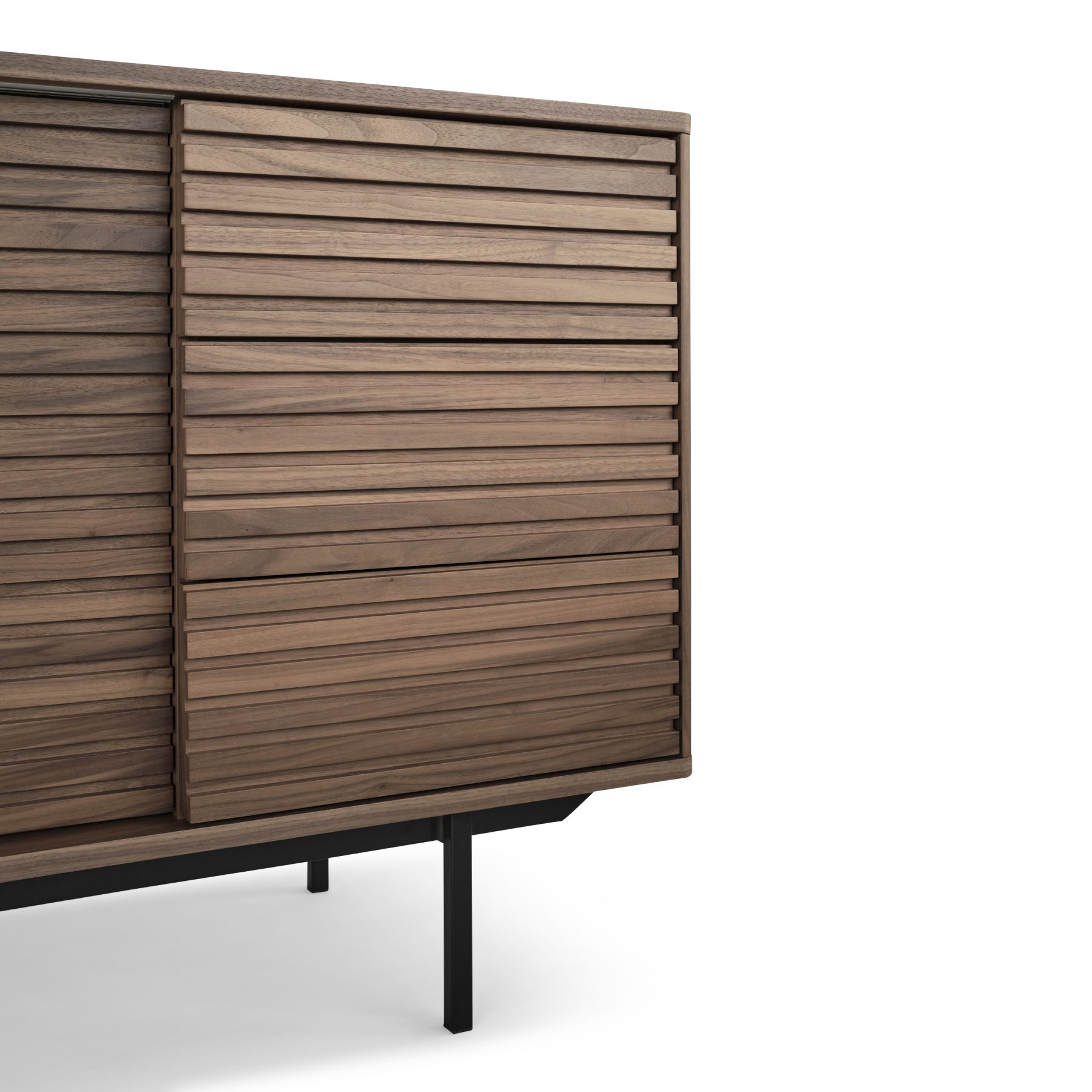 Dressoir Doolvak Zwart - Afbeelding 7