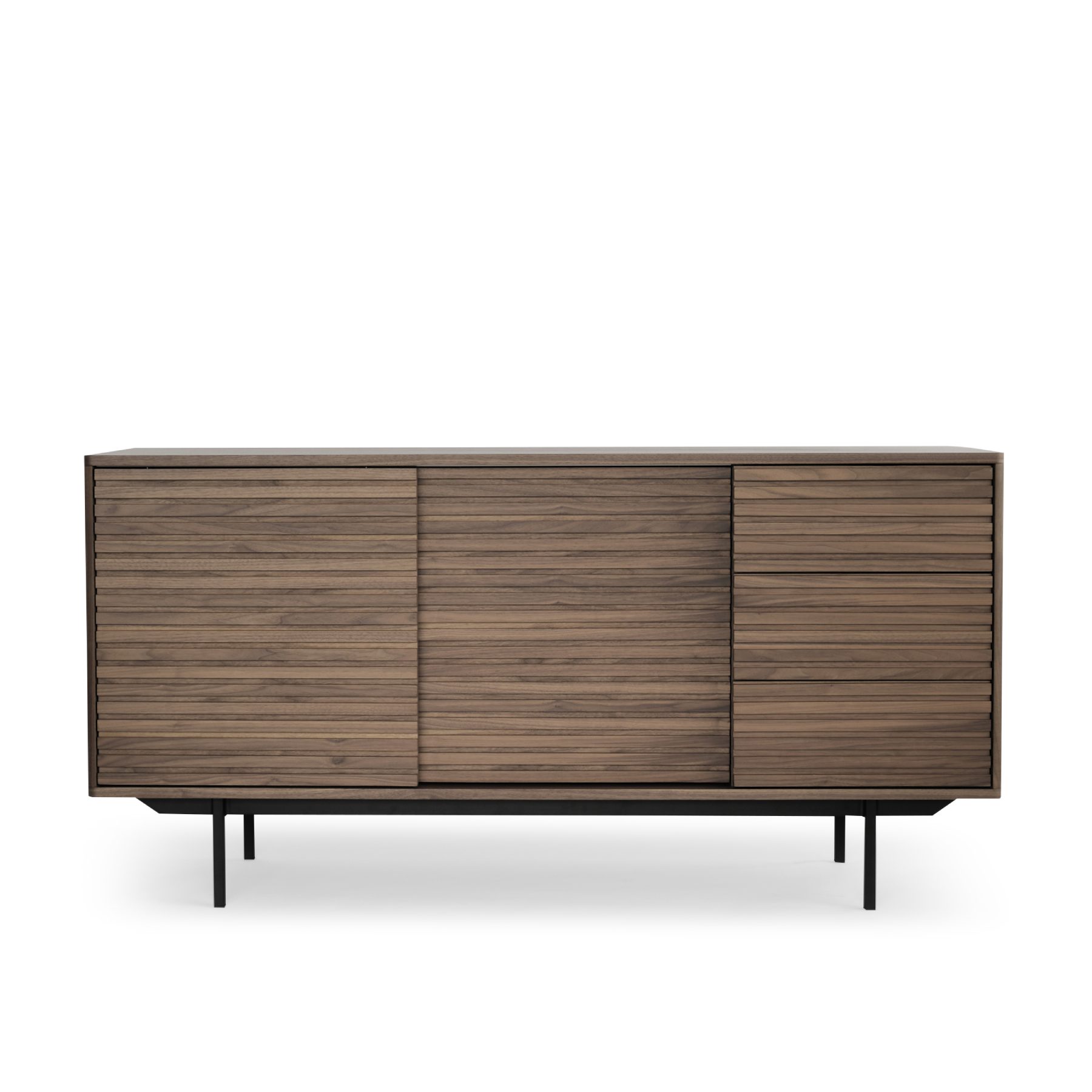 Dressoir Doolvak Zwart - Afbeelding 8