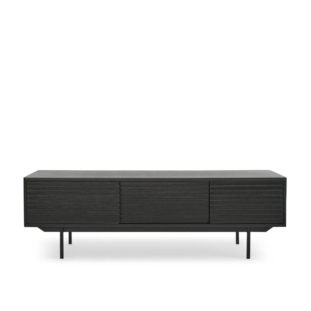 TV-meubel Tretan Zwart - Afbeelding 6