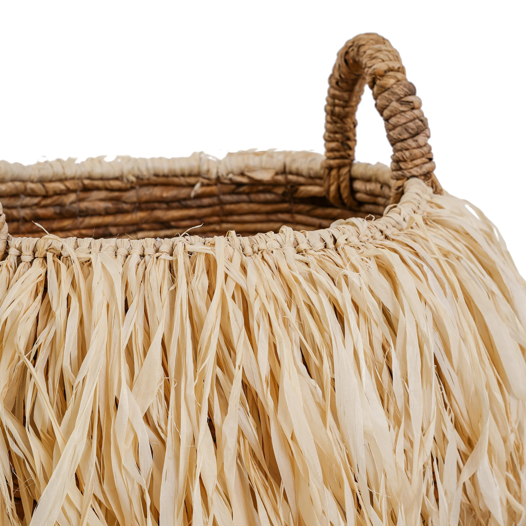 Mand Zissek Raffia Naturel - Afbeelding 6