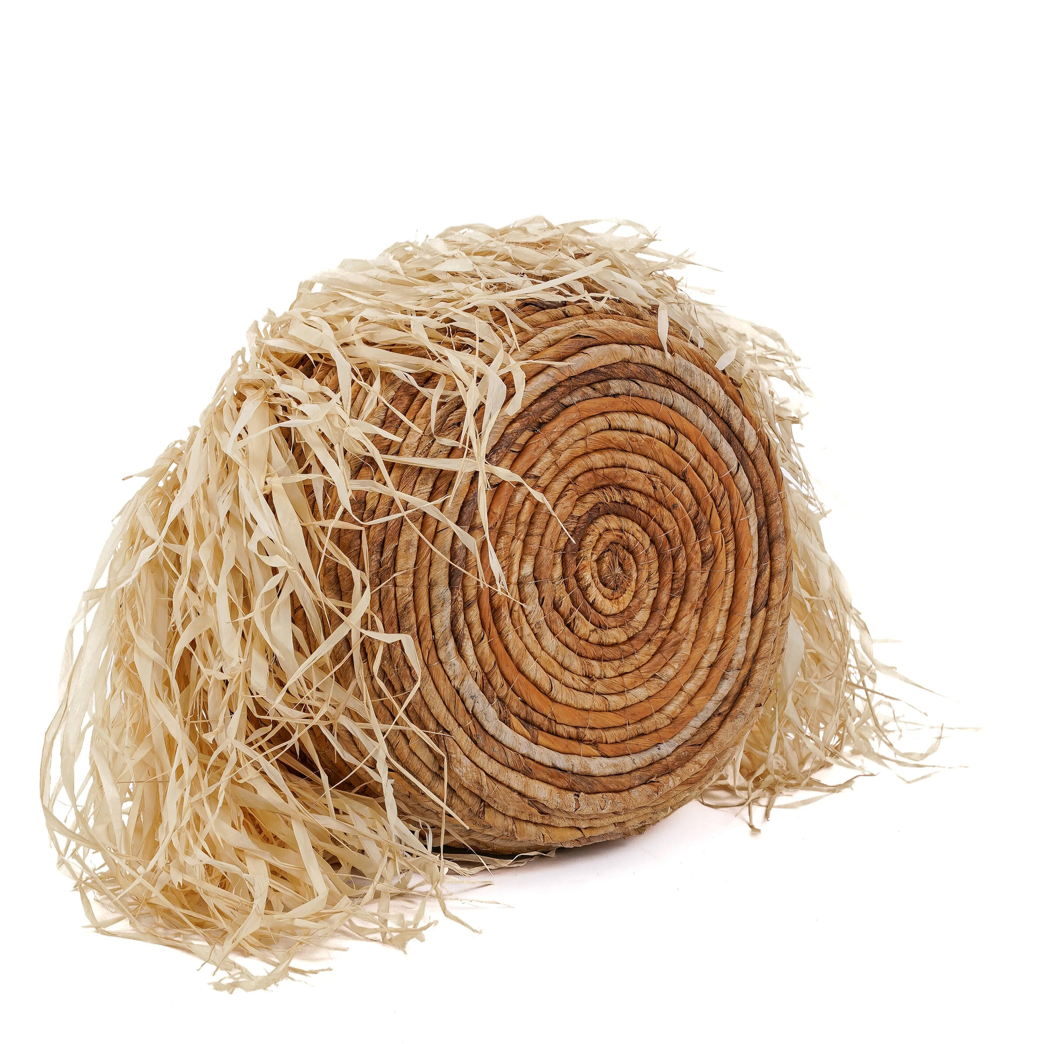 Mand Zissek Raffia Naturel - Afbeelding 7