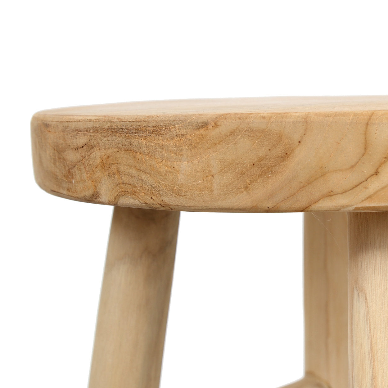 Barkruk Beessu Teak Naturel - Afbeelding 7