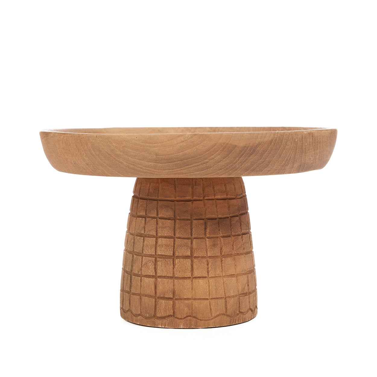 Schaal Braulora Teak Naturel
