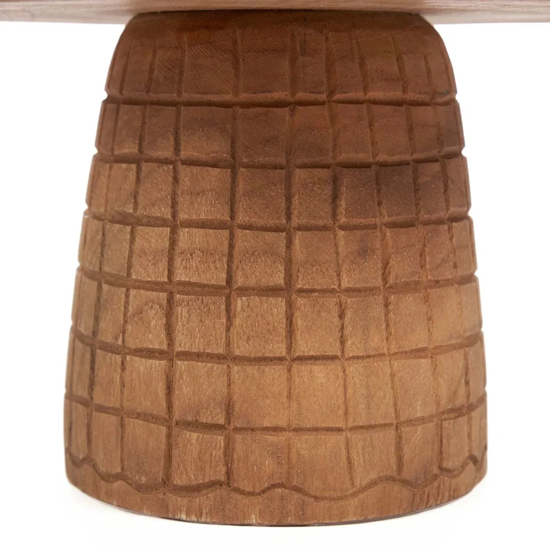 Schaal Braulora Teak Naturel - Afbeelding 4