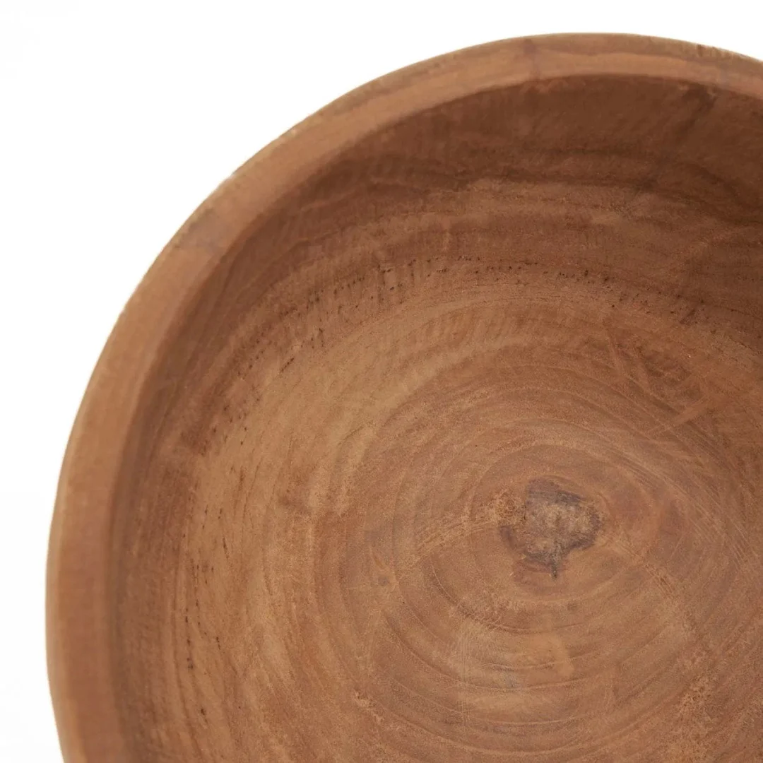 Kom Haantel Teak Naturel - Afbeelding 5
