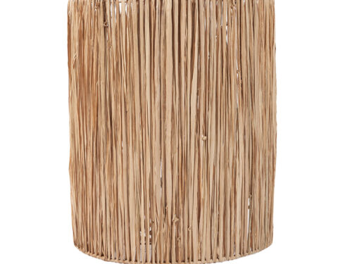 Wandlamp Curmello Naturel van sisal met warme, natuurlijke uitstraling en zacht licht