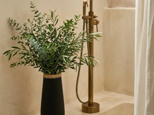 Vaas Lauvone Naturel Terracotta