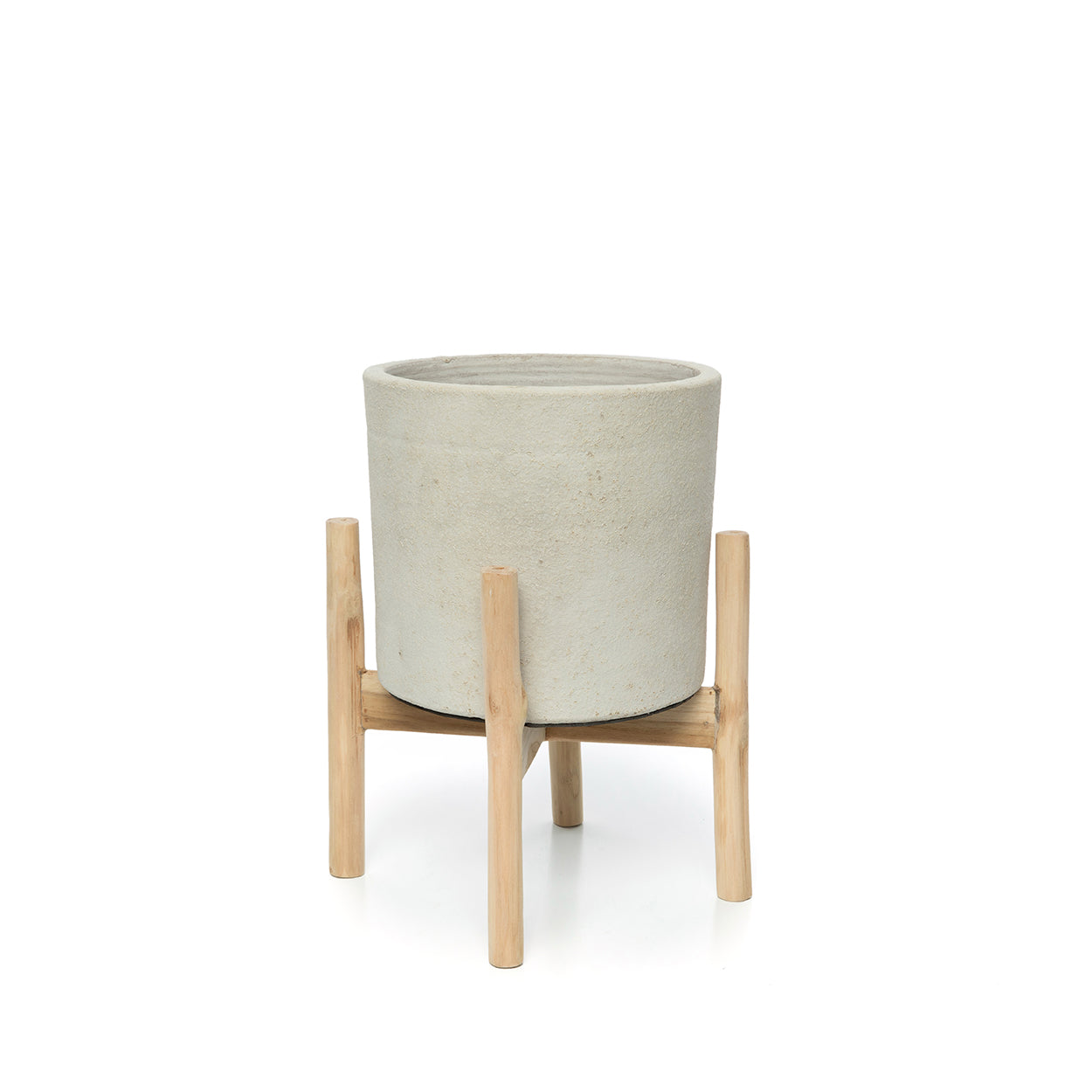 Vaas Ziensane Teak Naturel