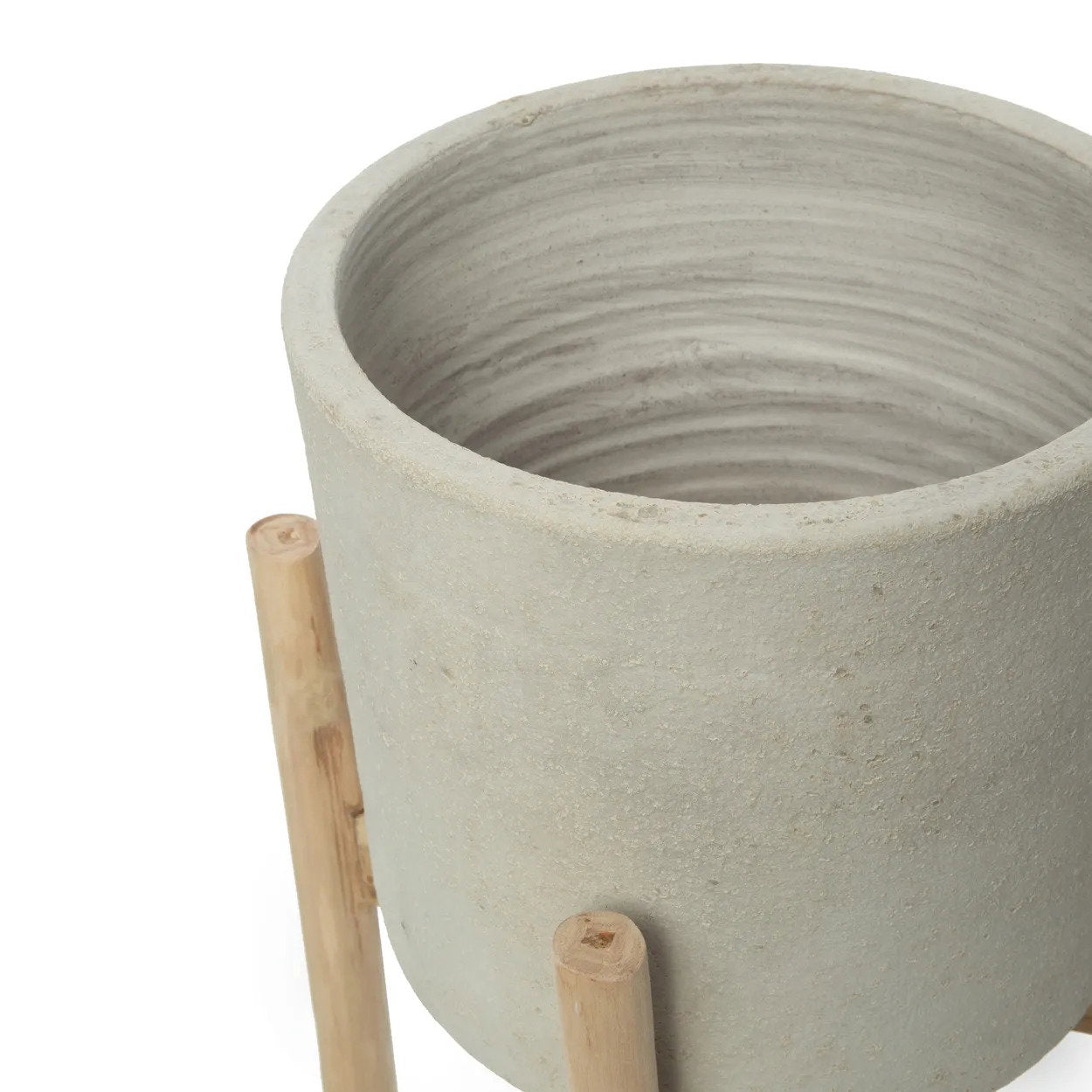 Vaas Ziensane Teak Naturel - Afbeelding 2
