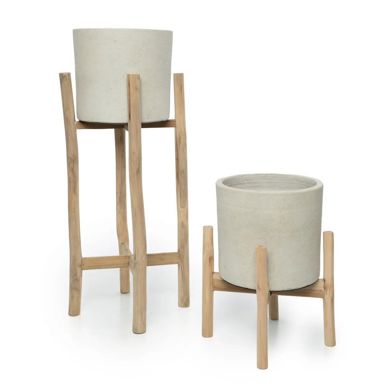 Vaas Ziensane Teak Naturel - Afbeelding 5