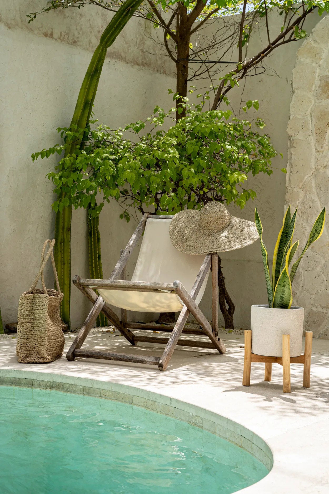 Vaas Ziensane Teak Naturel - Afbeelding 6