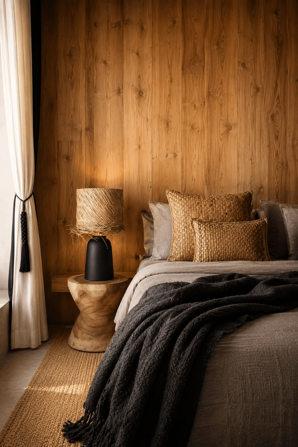 Tafellamp Nenton Zwart - Afbeelding 2