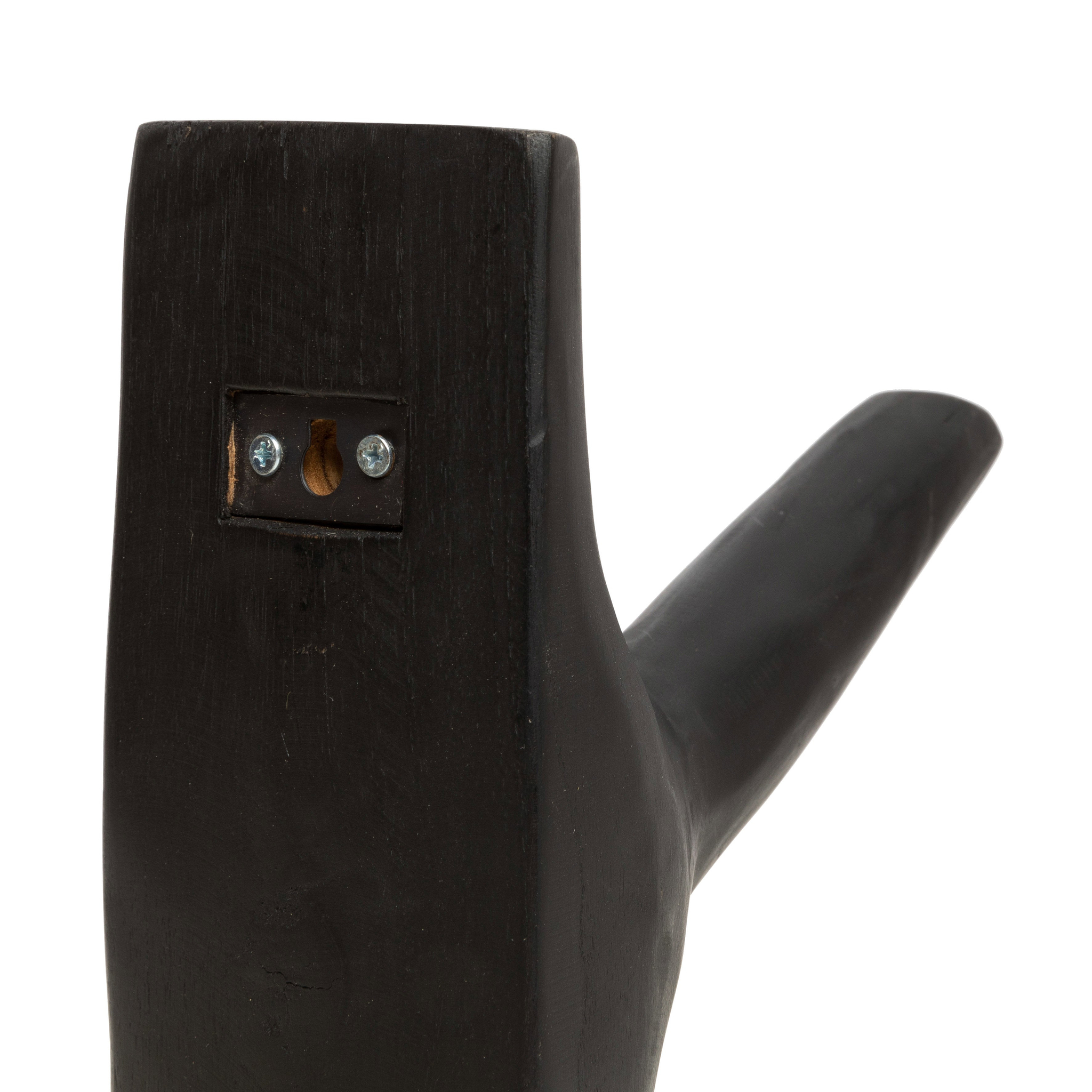 Wandhaak Slimang Teak Zwart - Afbeelding 7