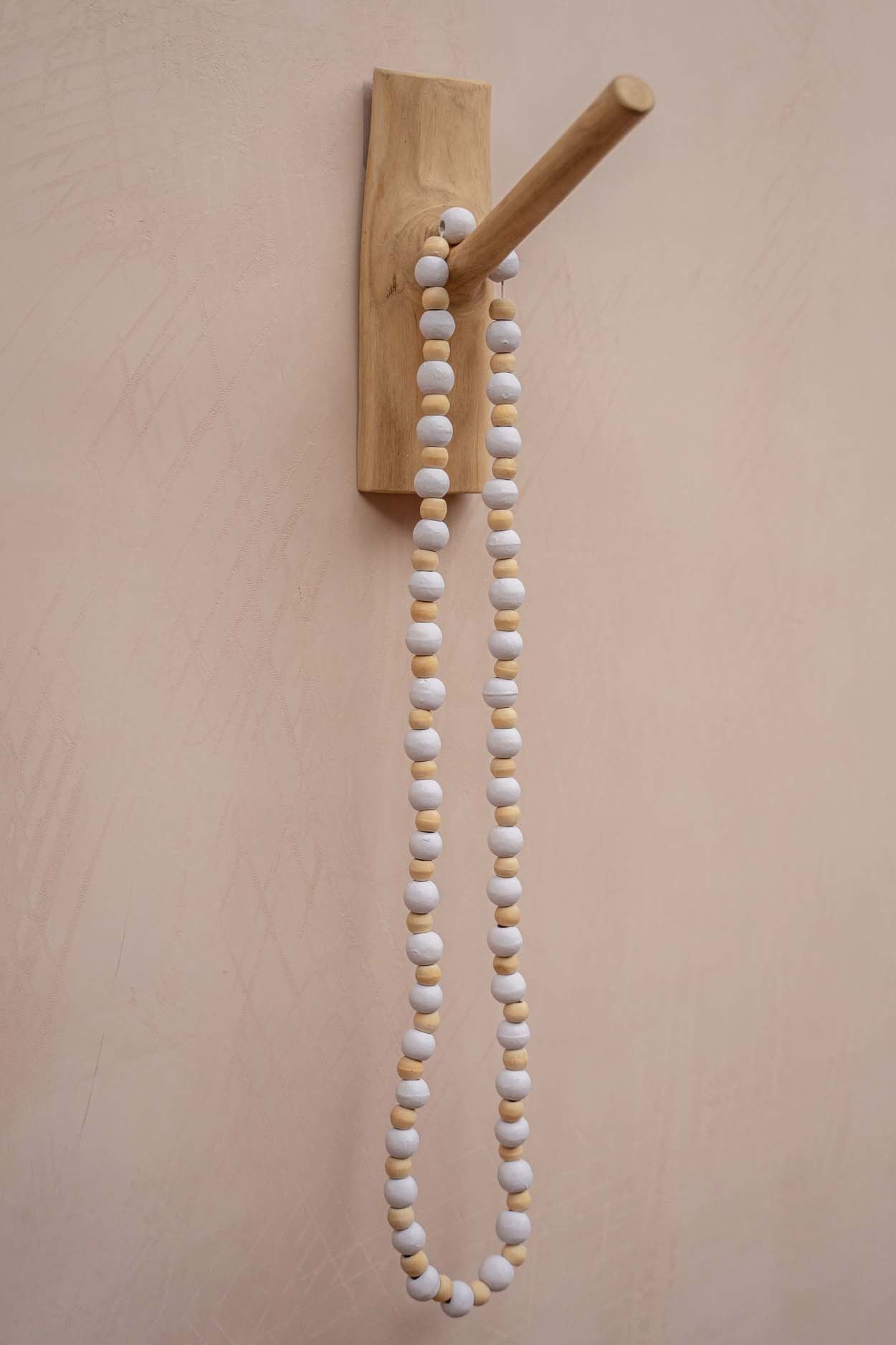 Wandhaak Nalvona Teak Naturel - Afbeelding 3