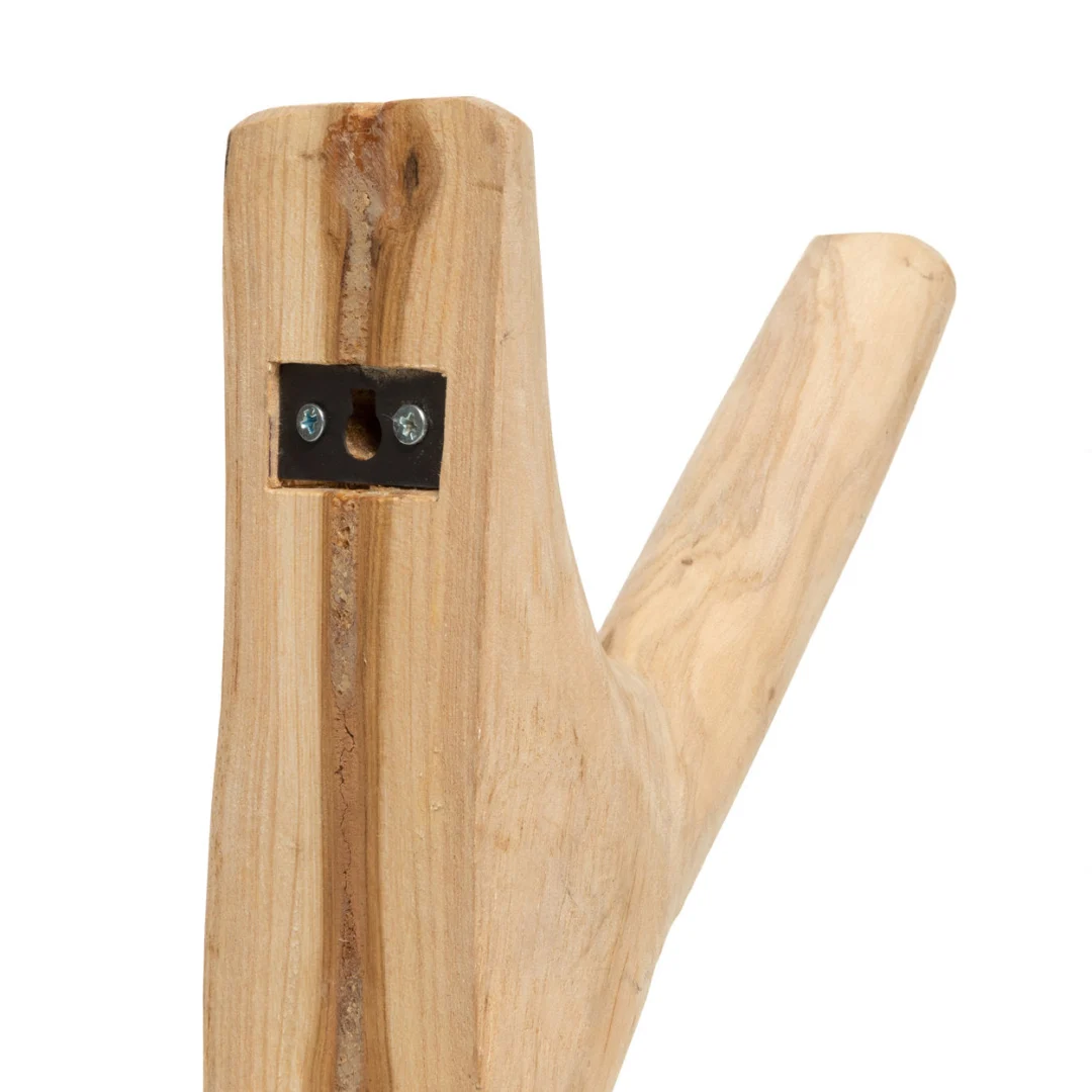 Wandhaak Nalvona Teak Naturel - Afbeelding 7