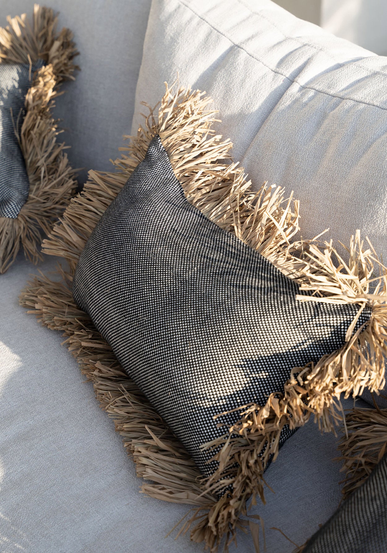 Kussenhoes Praarre Naturel 30x50 cm - Afbeelding 2