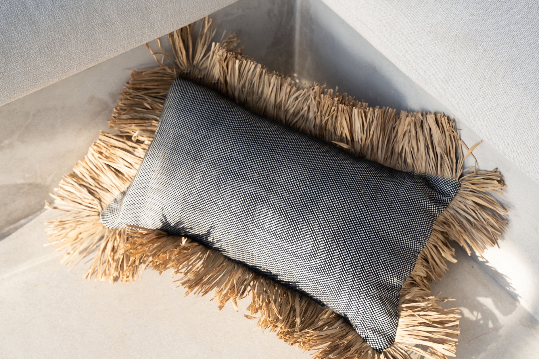 Kussenhoes Praarre Naturel 30x50 cm - Afbeelding 4