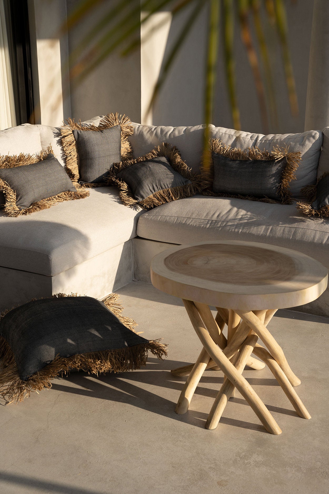 Kussenhoes Praarre Naturel 30x50 cm - Afbeelding 5