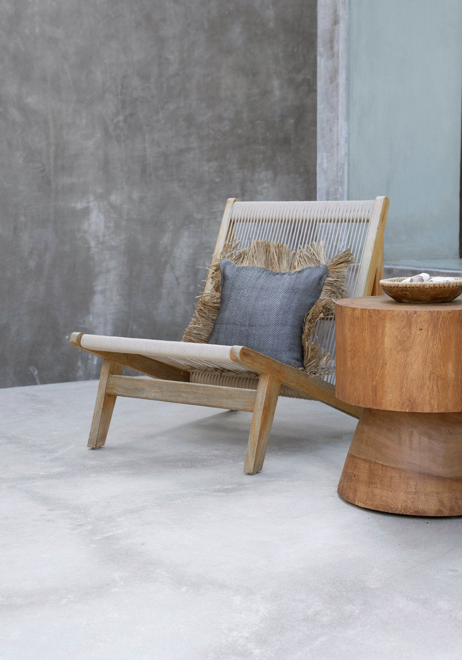 Kussenhoes Prossas Naturel 60x60 cm - Afbeelding 2