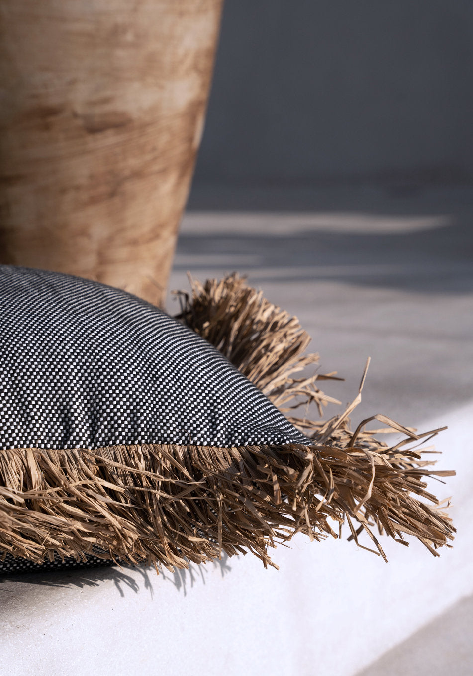 Kussenhoes Prossas Naturel 60x60 cm - Afbeelding 3